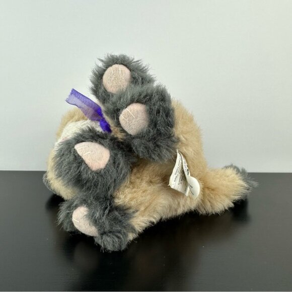 Tyco Kitty Kitty Kittens Purring Cat Plh Stuffed Animal Siamese Beige Black - Picture 6 of 7